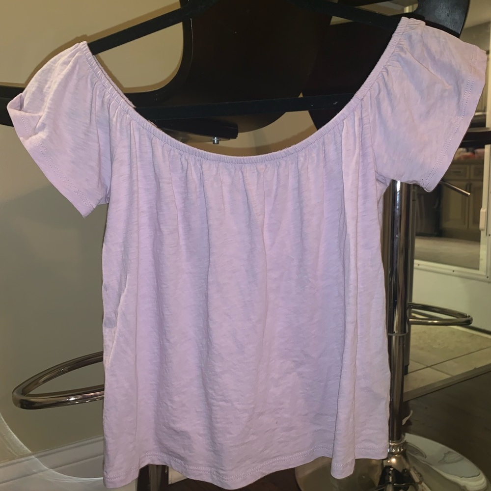 Off the shoulder top
